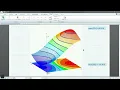 Plot-156a-3D Contour plot with 2D contour plot