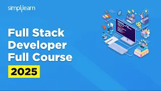 Full Stack Developer Course 2026 Full Stack Java Developer Tutorial for Beginners Simplilearn