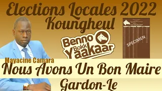 pour mayacine camara tre maire n est pas une t che facile ayant d j v cu l exp rience et se 