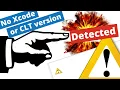 Npm Install Gyp No Xcode Or Clt Version Detected Gyp No Xcode Or Clt Version Err Configure Error