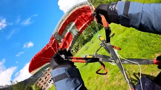 Paragliding adventures in the French Alps