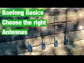 Baofeng Basics - Make sure you have the right Antenna