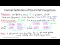Algorithms for NP-Hard Problems Section 23 4 The P NP Conjecture