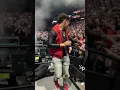 Mahomes walking into the Post Malone concert This is what it s like when you are the man