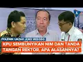 Lagu Alasan KPU Sembunyikan NIM dan Tanda Tangan Rektor di Salinan Ijazah Jokowi