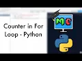 Counter in For Loop - Python