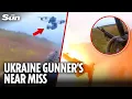 Lagu Ukraine gunners’ daring move forces Russian drone to crash land just inches away