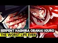 THE MONSTER HASHIRA Obanai Iguro Backstory and Powers - Demon Slayer Kimetsu no Yaiba