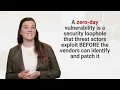 What is a Zero-Day Vulnerability In About A Minute
