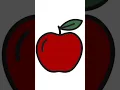 Let s Color An Apple Printable Easy Fun