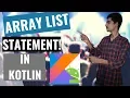 kotlin Tutorial for Android developers How to implement arraylist
