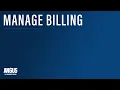 Manage Billing - AAA Login Tutorial