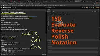 Leetcode MEDIUM Problem 150 Evaluate Reverse Polish Notation DevOps Python Practice