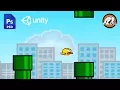 Make a 2D Flappy Bird Game in Unity Code in C Make Art