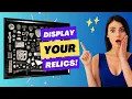 How to make an AMAZING wall-mounted display for COINS RELICS
