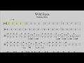 Wild Eyes - Parkway Drive - Drum Transcript DIFFICULTY 4/5 ⭐️