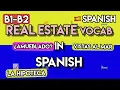 100 Spanish Real Estate Housing Terms You MUST Know B1-B2 Vocabulary
