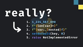 5 Simple Tips Tricks for Python devs