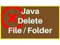 Java - How To Remove File And Folder In Java Using NetBeans with source code