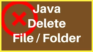Java - How To Remove File And Folder In Java Using NetBeans with source code