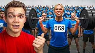 50 chicas VS 50 chicos compiten por $10,000