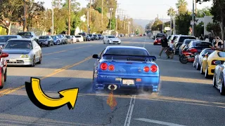 HEAVILY Modified JDM & Supercar Accelerations leaving Car Show!