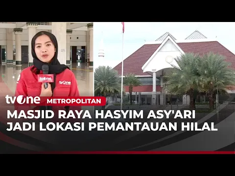 Memantau Hilal Dari Masjid Raya Hasyim Asy'ari