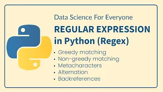 Mastering Regex in Python Learn Regular Expressions with re Module Beginner to Advanced