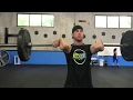 Front rack reverse lunge - Explode Your Leg Strength