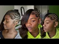 Braided Mohawk TUTORIAL Half Braided Half Weave
