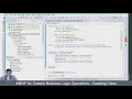 AMDP for Custom Business Logic Operations Creating Class