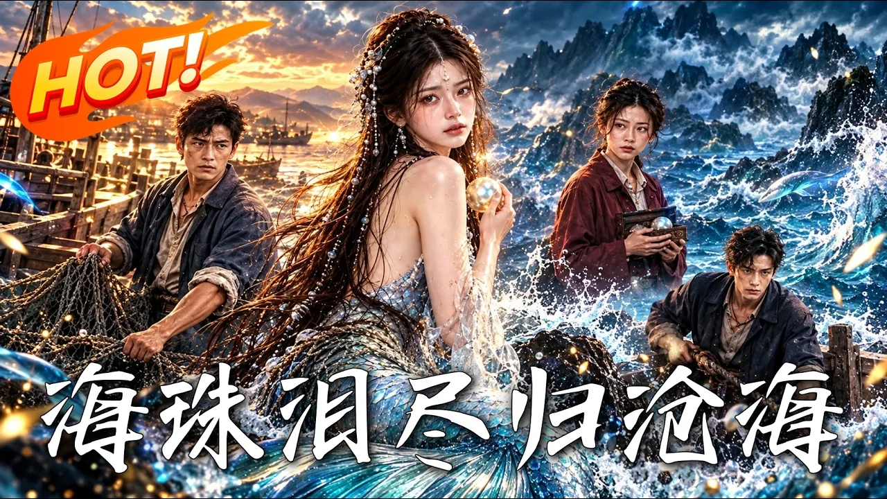 海珠泪尽归沧海