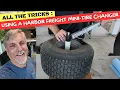 All The Tricks To Using A Harbor Freight Mini - Tire Changer