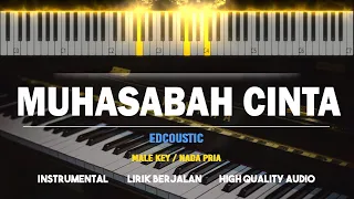 Download MUHASABAH CINTA - EdCoustic ( KARAOKE PIANO [ MALE KEY ] ) by Othista MP3