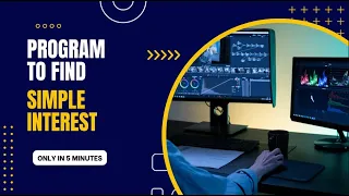 Program to Find Simple Interest In C Program to Find Simple Interest In C Language irahuldiwakar
