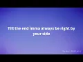Elaine - You're the One (Lyrics)