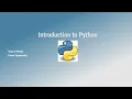 Python Programming Full Course Introduction to the Python