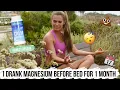 I Drank MAGNESIUM Before Bed for a Month CALM MAGNESIUM HONEST REVIEW