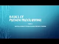 Python Fundamentals - Installation print statements Python Character set Tokens