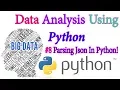 Parsing JSON In Python - Python Data science Big Data Tutorial In Hindi