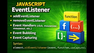 Stop Struggling with Event Listeners JavaScript addEventListener and removeEventListener Made Easy