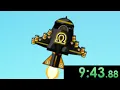I tried speedrunning Learn To Fly 3 and upgraded my penguin beyond comprehension