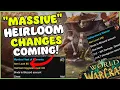 Sooooo many Heirloom changes in MoP Kinda Wow Classic