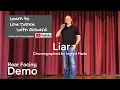 FREESTYLE REAR FACING DEMO BEGINNER LINE DANCE - Liar