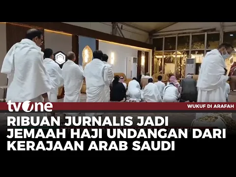 1.500 Jurnalis Tiba di Arafah untuk Meliput Sekaligus Beribadah