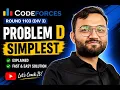 Problem D Div 3 Codeforces Round 1103 Simplest