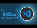 5 VS Code Extensions EVERY Web Developer Needs in 2024