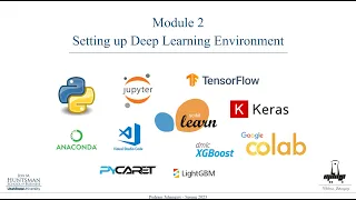 Module 2 - Setting up Deep Learning Environment