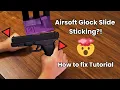 Airsoft Glock Pistol Slide Sticky How to Fix Tokyo Marui Glock 17 Gen 3 Slide Stuck