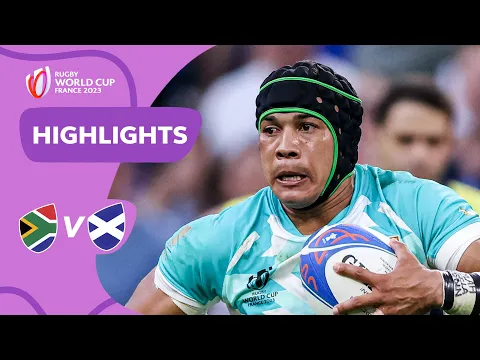 Download MP3 Springboks SUBLIME against Scots | South Africa v Scotland | Rugby World Cup 2023 Highlights